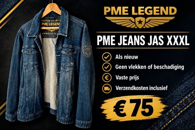 PME JEANS JAS XXXL, Ophalen of Verzenden, Zo goed als nieuw, Overige maten