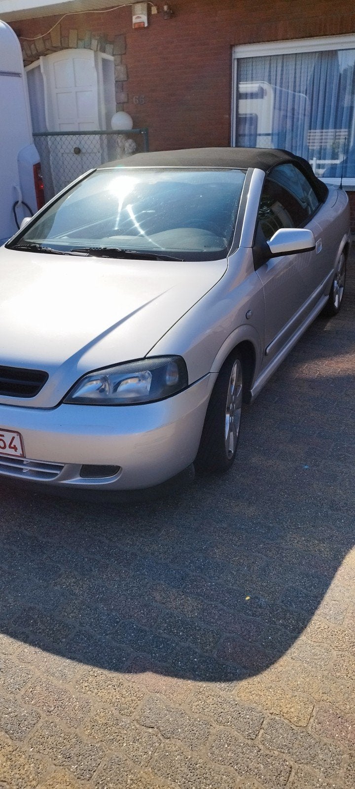 Opel astra bertone cabrio 1.8 l, Auto's, Lichtmetalen velgen, Leder, Particulier, Astra