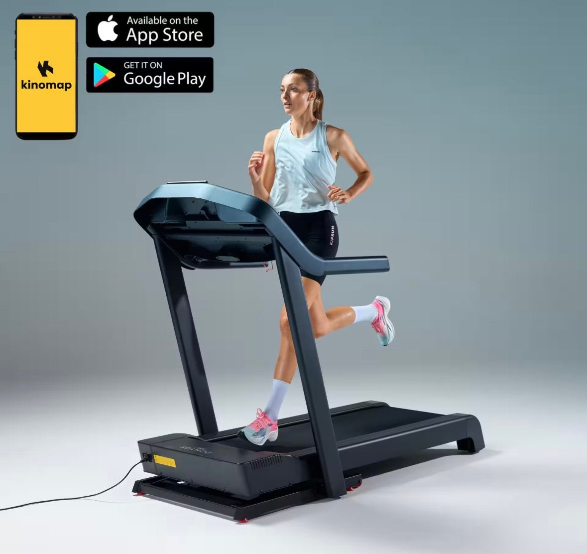 Tapis de course Domyos T900D, Enlèvement, Comme neuf, Jambes, Tapis roulant