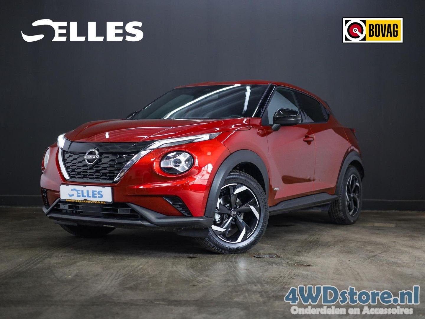 Nissan Juke 1.6 Hybrid N-Connecta | Apple Carplay & Android, Automaat, Startonderbreker, Zwart, 115 g/km