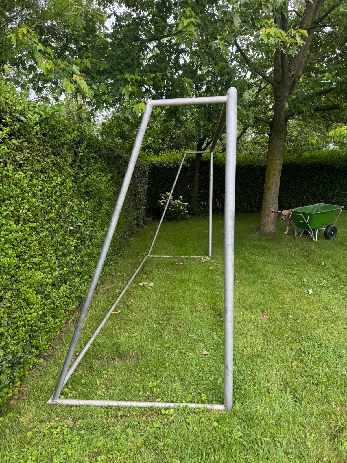 Voetbaldoel, Ophalen, Zo goed als nieuw