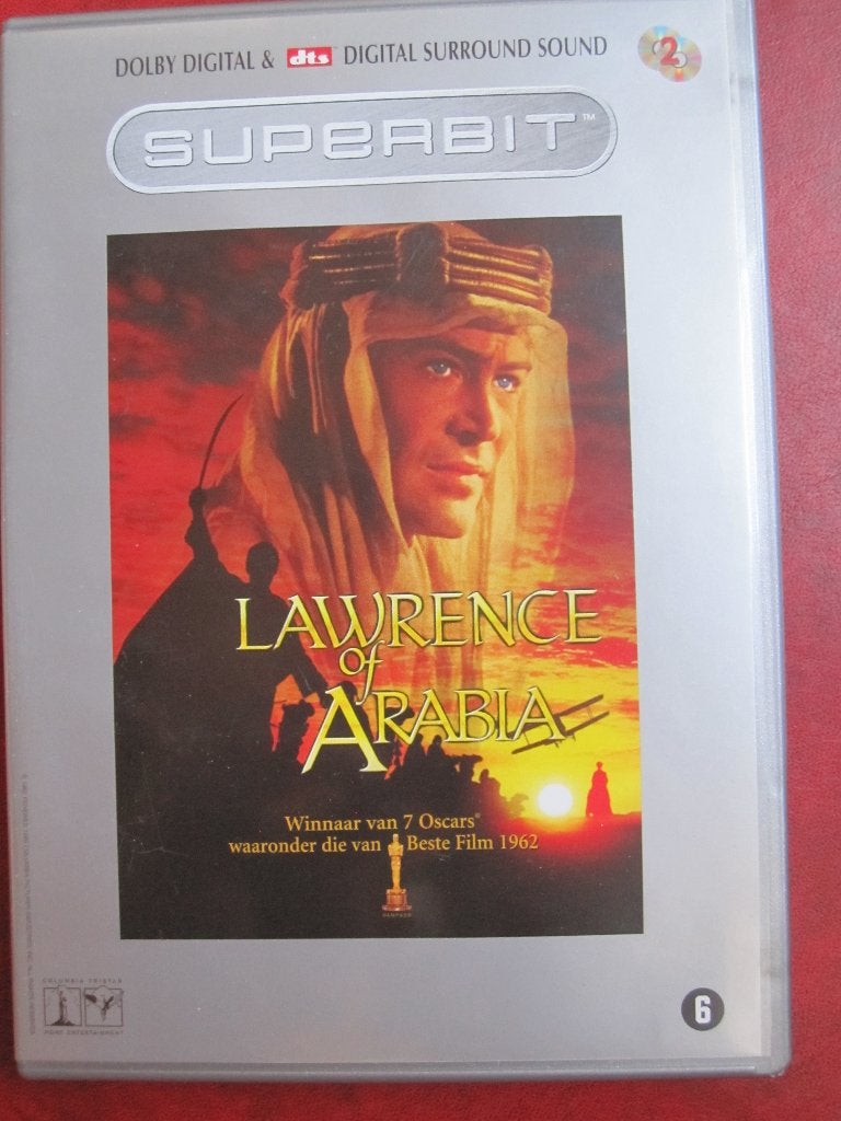 Lawrence d'Arabie (1962) 2 disques, CD & DVD, DVD | Classiques, À partir de 6 ans, Anglais, Néerlandais, 1960 à 1980