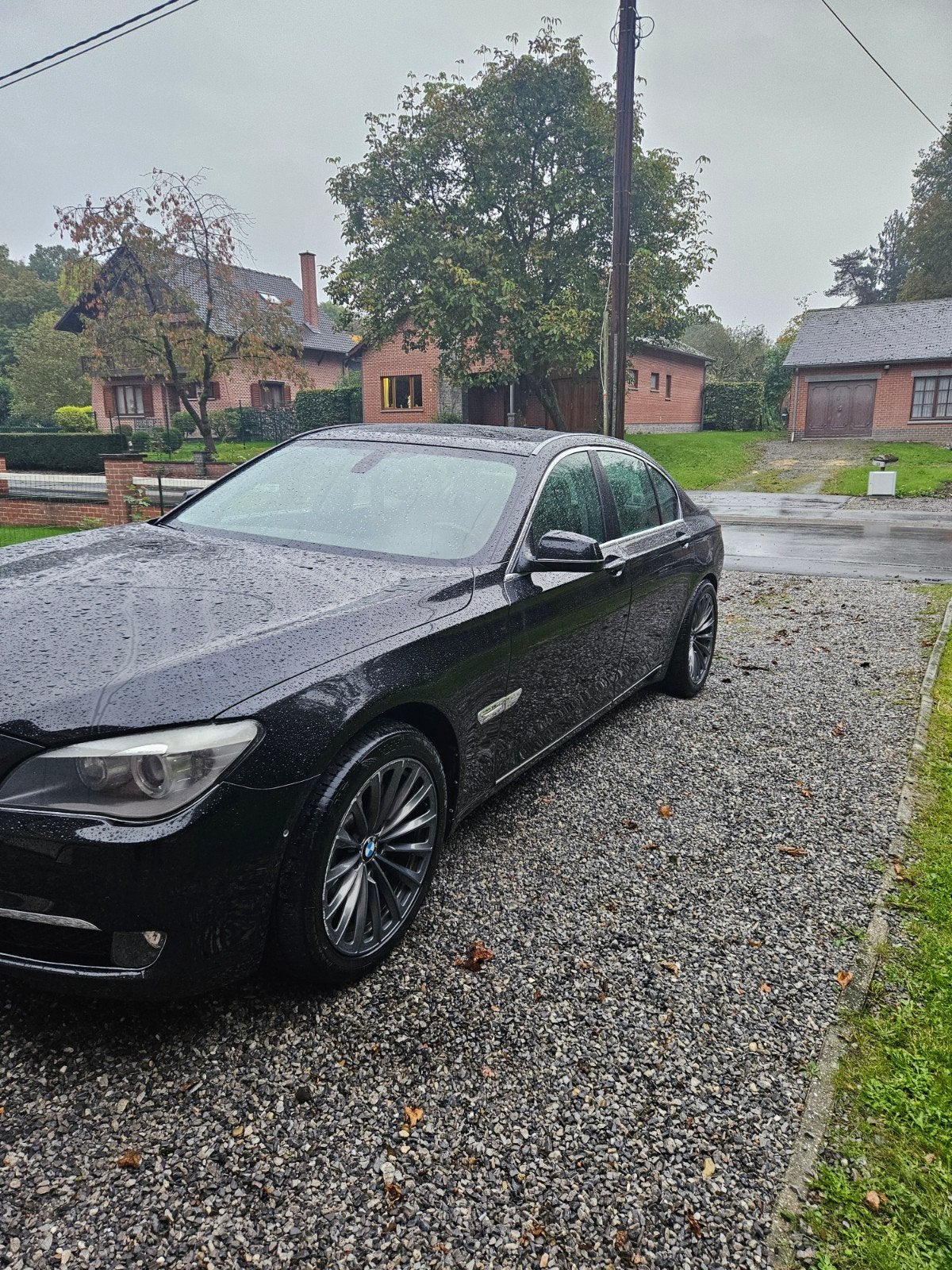 bmw 730d, Auto's, Automaat, Achterwielaandrijving, 155 kW, Lederen bekleding