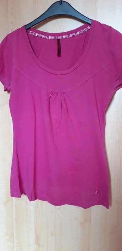 T-shirt KM - Groggy de JBC - fuchsia/rose - taille M - 1,00€, Manches courtes, Taille 38/40 (M), Groggy by JBC, Rose