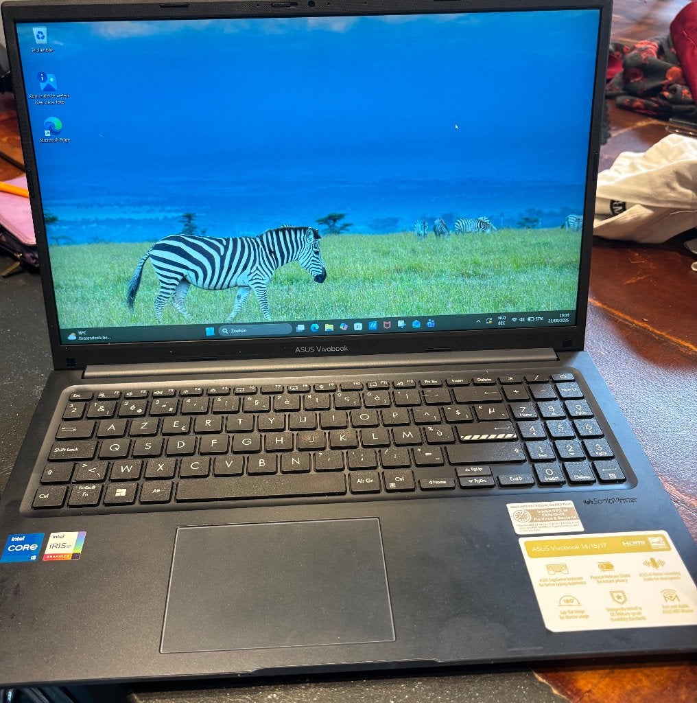 Laptop Asus Vivobook 15, Computers en Software, Zo goed als nieuw, Azerty, Onbekend, Intel® Core™ i5