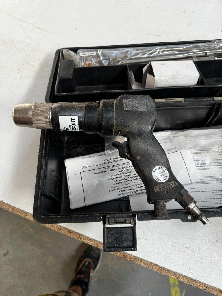 Ensemble de marteaux-burins pneumatiques Rodcraft RC5150, Enlèvement, Utilisé, Burin, Autres marques