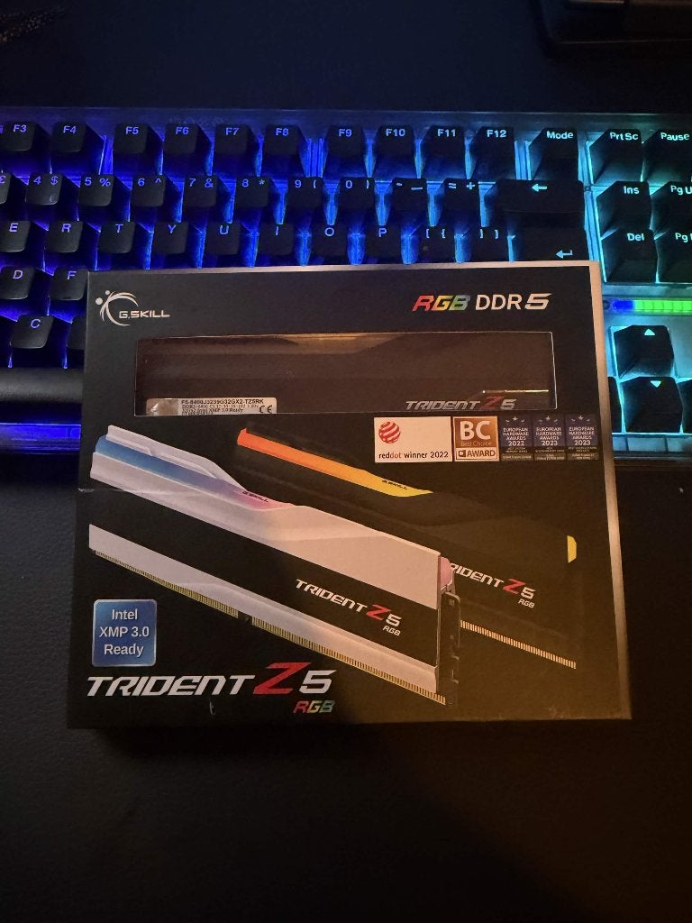 Trident Z5 RGB DDR5-6400 32GBx2 = 64GB, Computers en Software, RAM geheugen, Verzenden, Nieuw, Desktop, DDR5
