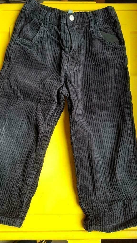 blauwe velours broek van River Woods maat 98, Broek, Gebruikt, River Woods, Ophalen of Verzenden