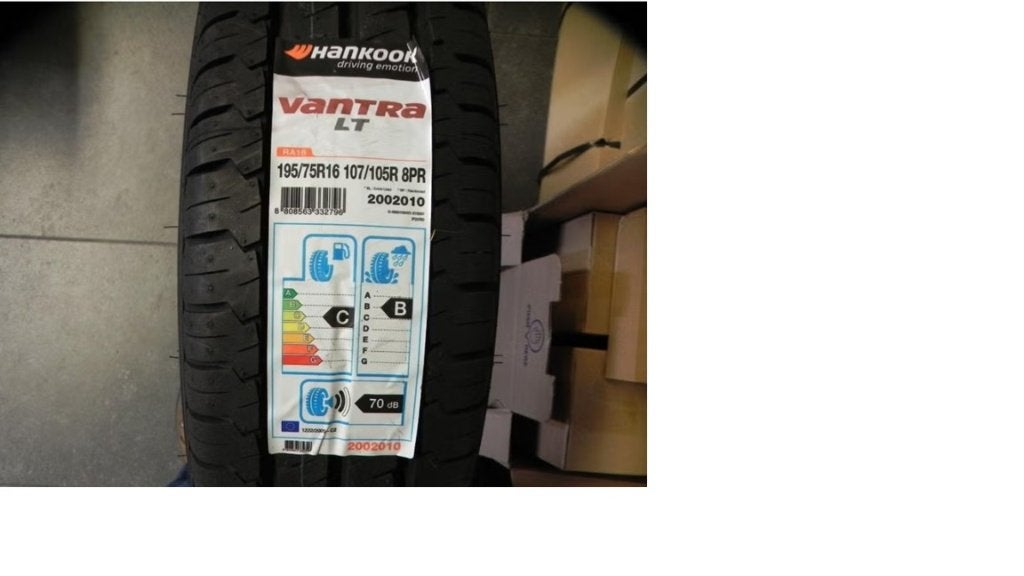 Hankook banden nieuw 195/75/R16 c, Enlèvement