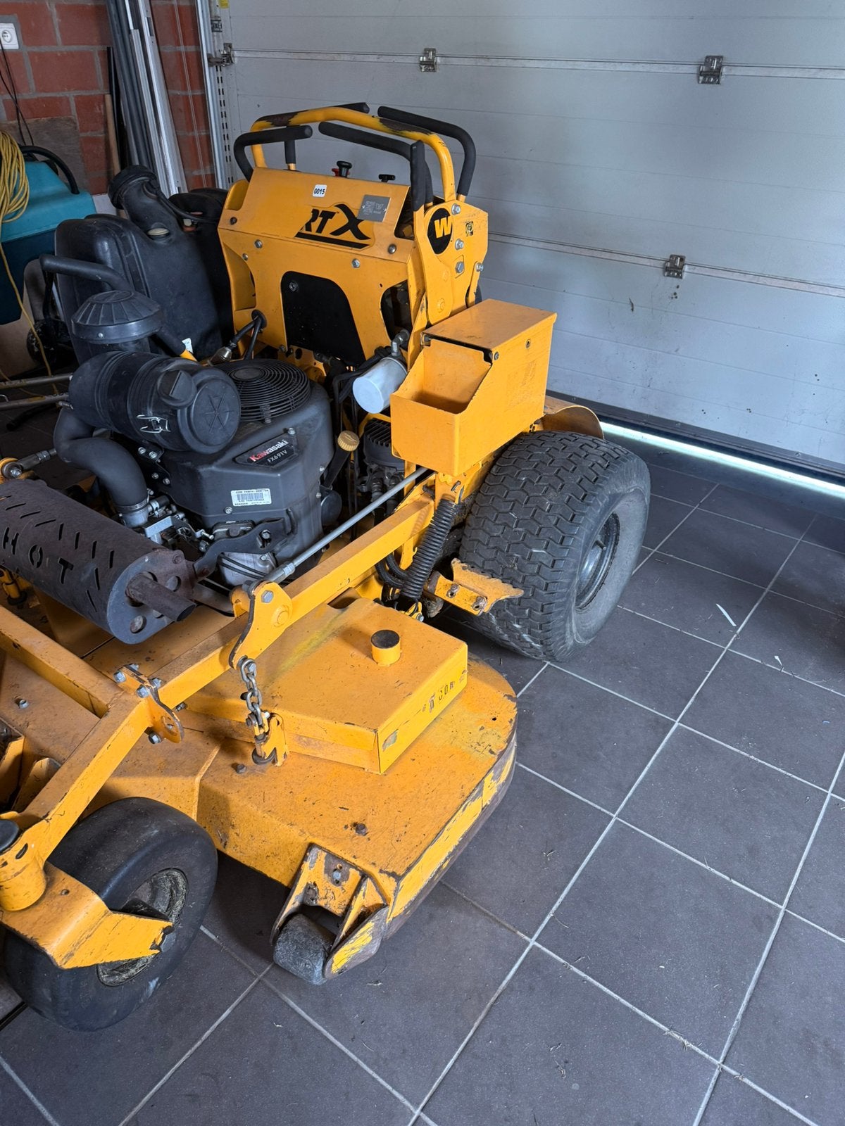 Wright sportx 132cm, Ophalen, Gebruikt, Mulchfunctie, Benzine-grasmaaier