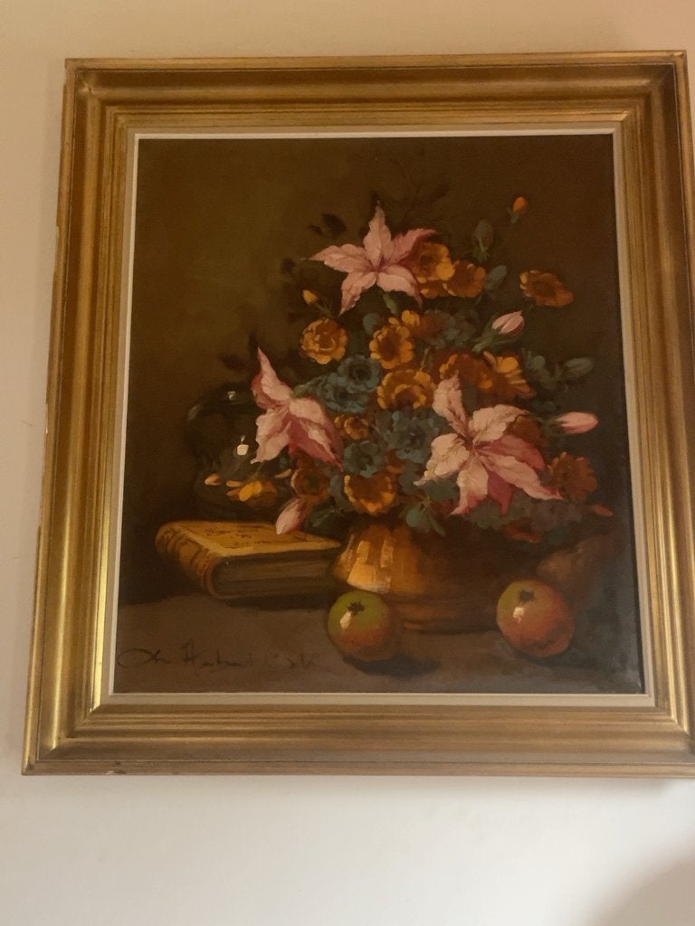 Schilderij, Antiek en Kunst, Kunst | Schilderijen | Klassiek, Overige stijlen, Doek, Olieverf, Ophalen
