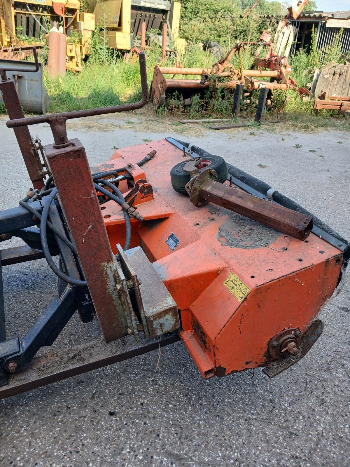 Veegmachine, Ophalen