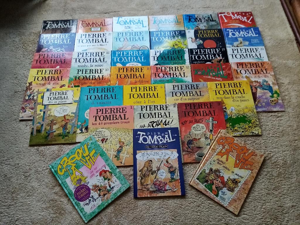 PIERRE TOMBAL, Boeken, Complete serie of reeks, Ophalen of Verzenden, Gelezen, Hardy & Cauvin