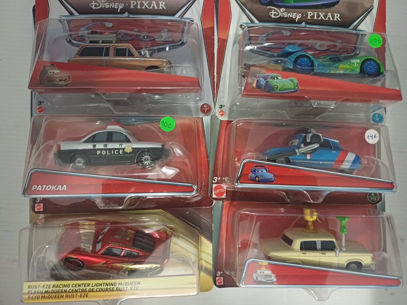 Cars autootjes nieuw 10eur, Ophalen of Verzenden, Nieuw