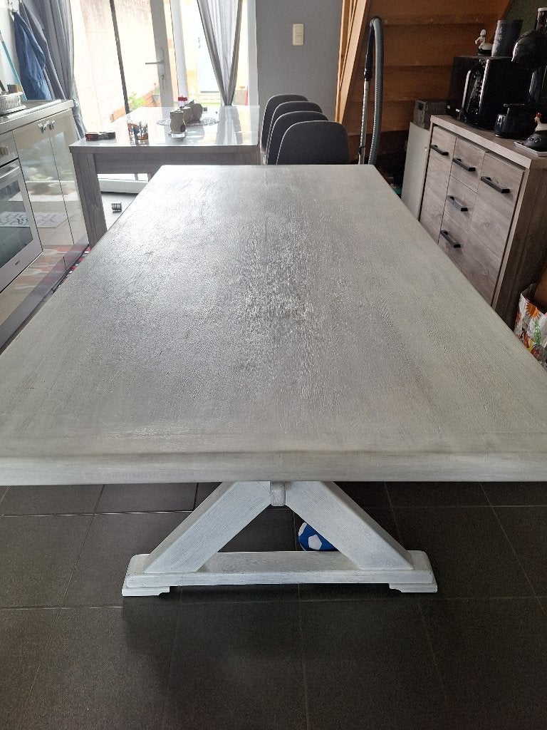 Table chêne, 150 à 200 cm, Cinq personnes ou plus, Enlèvement, Utilisé