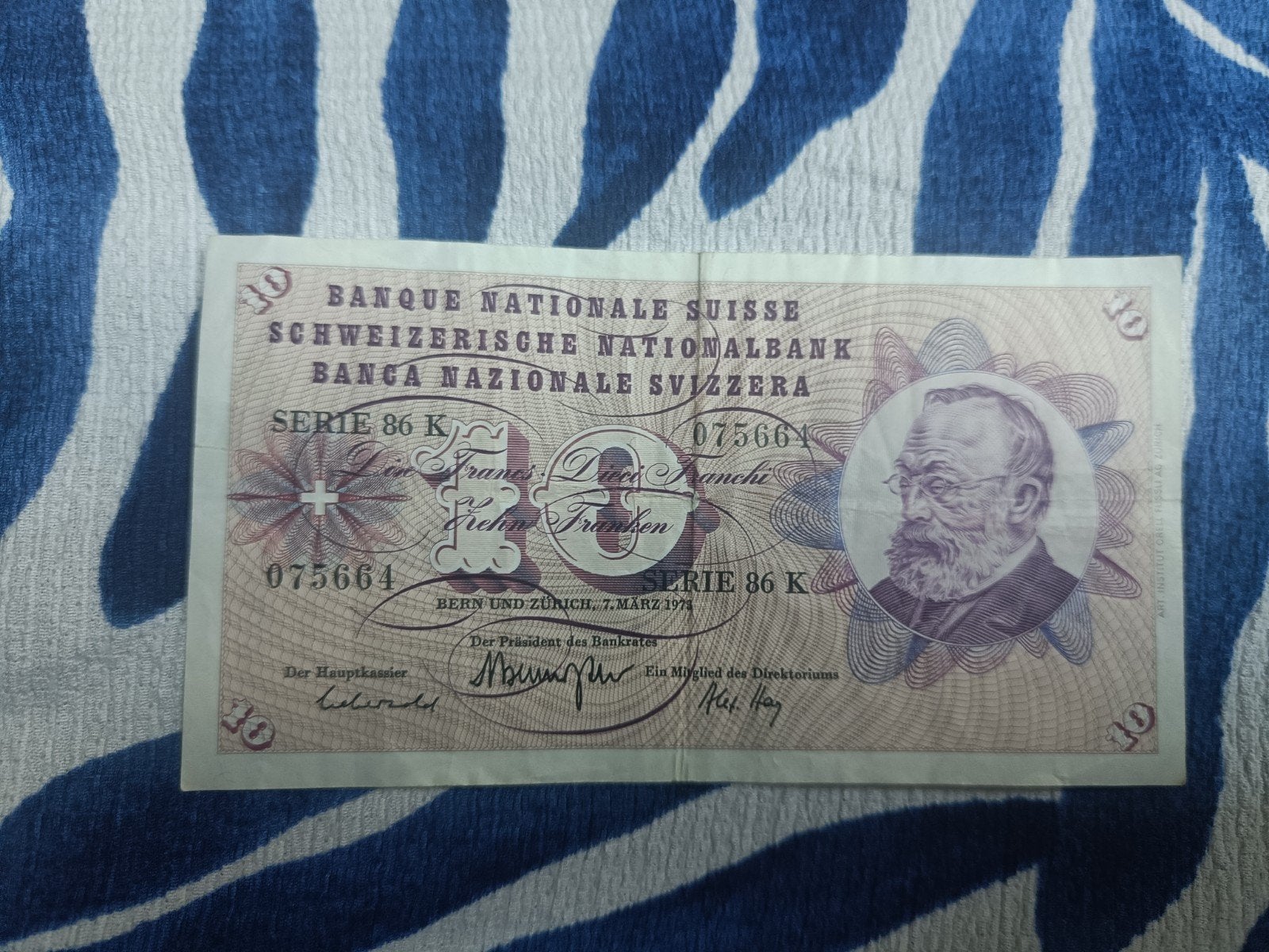 Billet suisse, Enlèvement, Autres pays, Billets en vrac