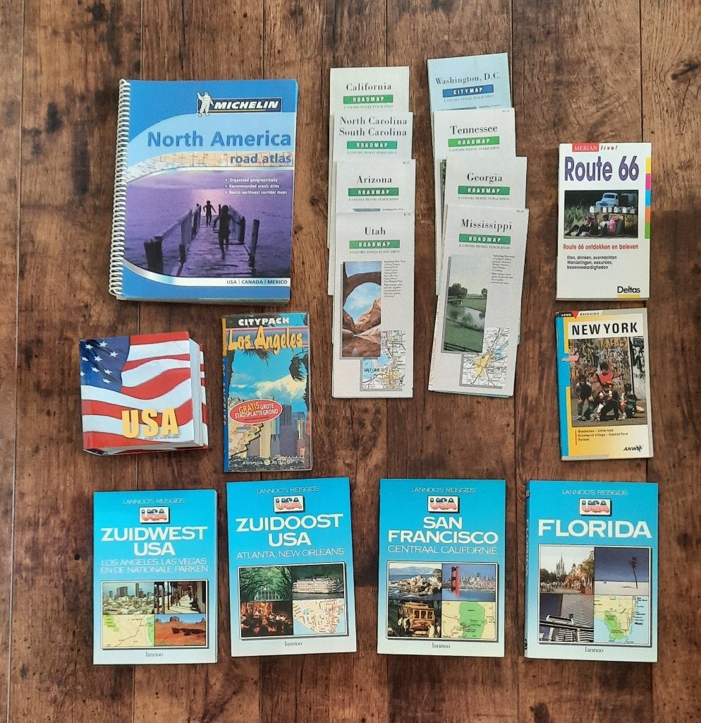 USA pakket, Livres, Enlèvement ou Envoi, Comme neuf, Autres régions, Carte géographique