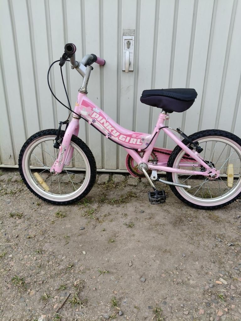 Vélo fille 16 pouces, Utilisé, Frein sur jante, 16 à 20 pouces, Cachera sport