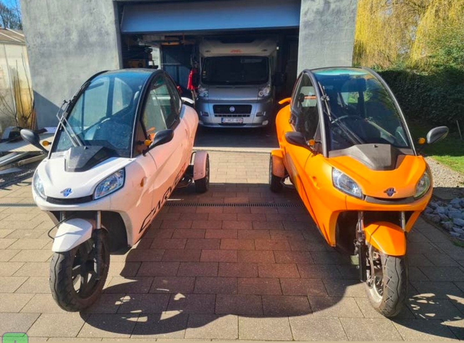 Carver elektrische scooter, Ophalen