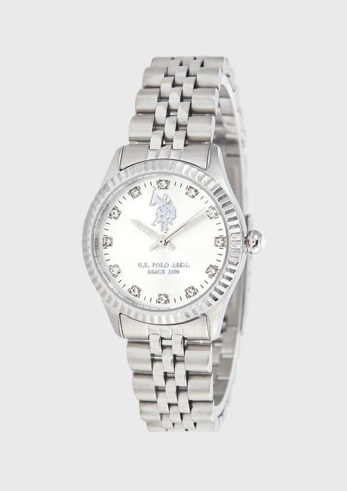 U.S. Polo Assn watch for women’s, Ophalen of Verzenden, Nieuw, Zilver