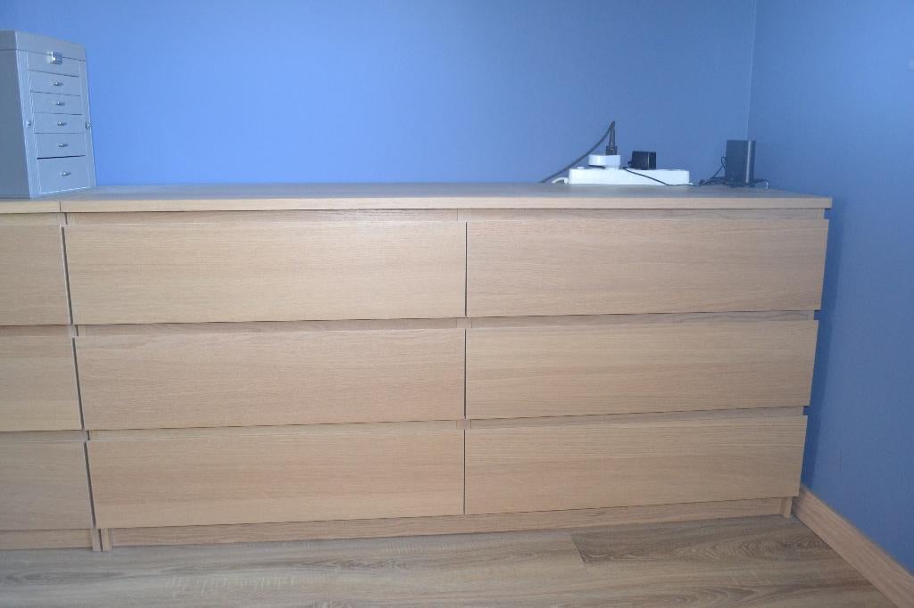 Commode 6 tiroirs IKEA, 25 à 50 cm, 5 tiroirs ou plus, Moins de 100 cm, 150 à 200 cm