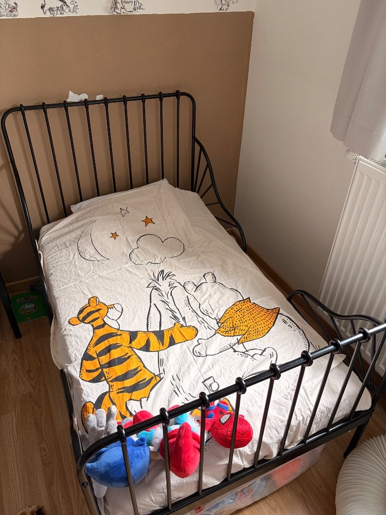 Minnen Ikea meegroeibed, Kinderen en Baby's, Ophalen, 85 tot 100 cm, Zo goed als nieuw, Lattenbodem