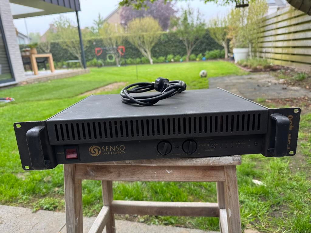 Senso Audio PSA-400 pro PA versterker (made in england), Ophalen, Zo goed als nieuw