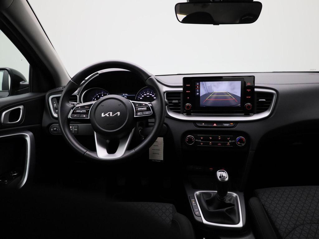 KIA cee'd Sportswagon 1.0 T-GDi 100Pk Pure | Navigatie | App, Auto's, Stof, Gebruikt, Zwart, 600 kg