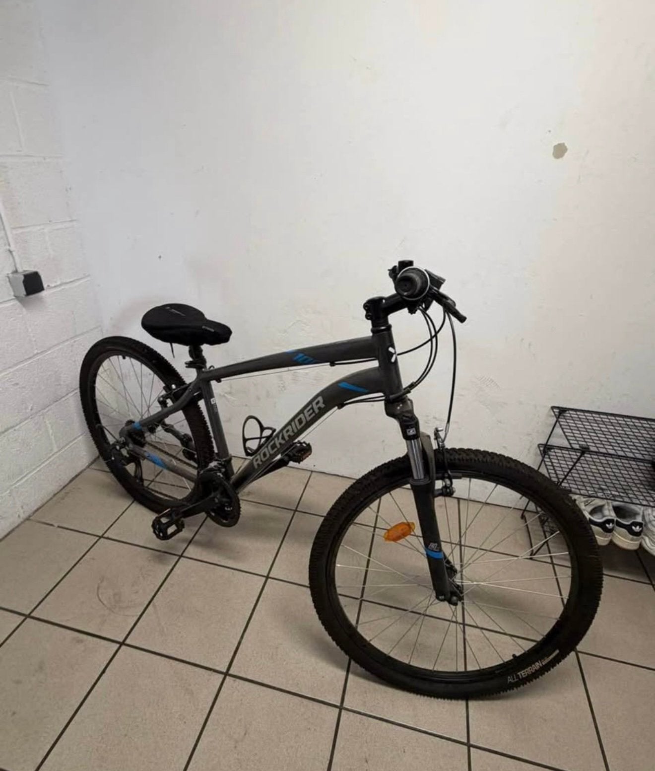 Vélo gris, Enlèvement