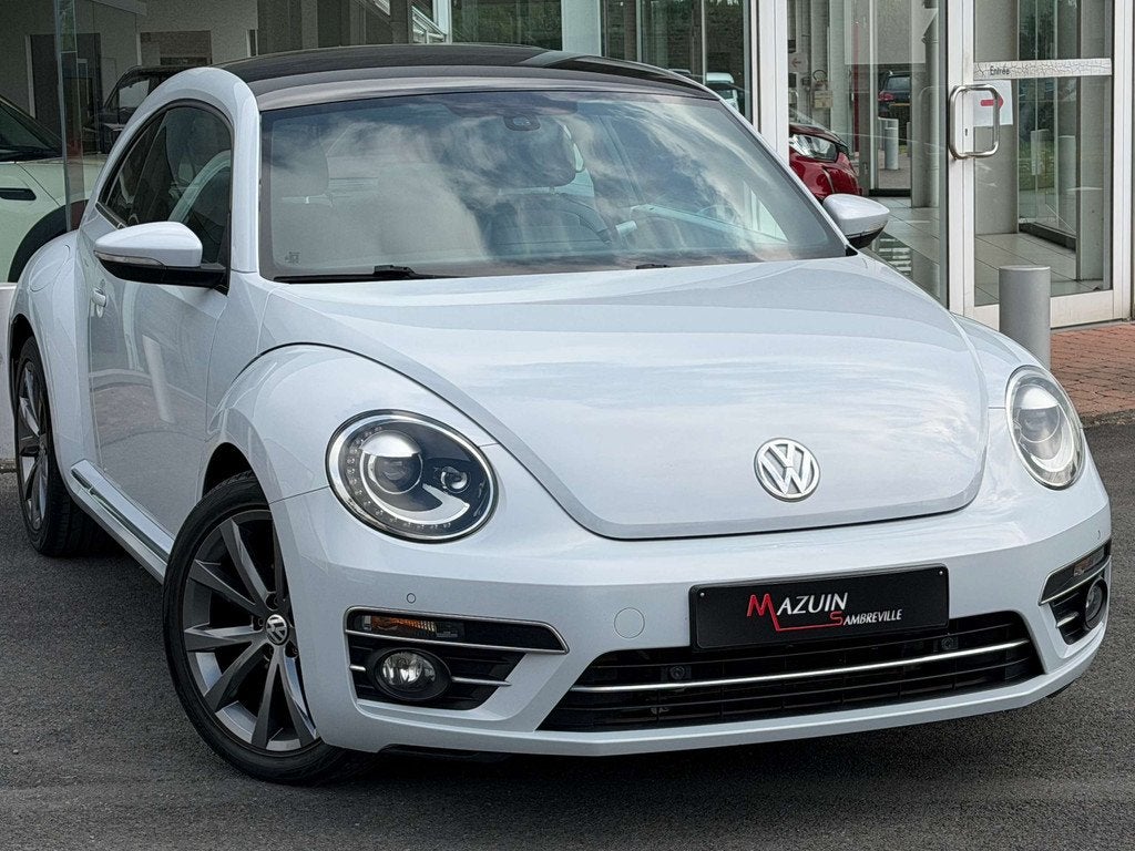 Volkswagen Beetle 1.2 TSI * Design * CarPlay * Cuir * Régul, Auto's, Volkswagen, 105 pk, Gebruikt, 4 cilinders, Leder