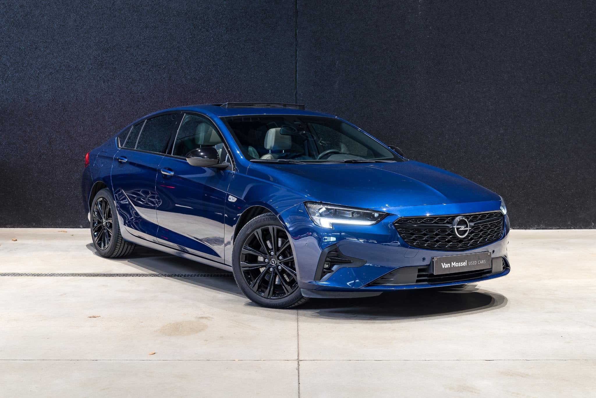 Opel Insignia Grand Sport 1.5 Turbo D S/S 90kW Business AT8, Gebruikt, Euro 6, Blauw, 3 cilinders