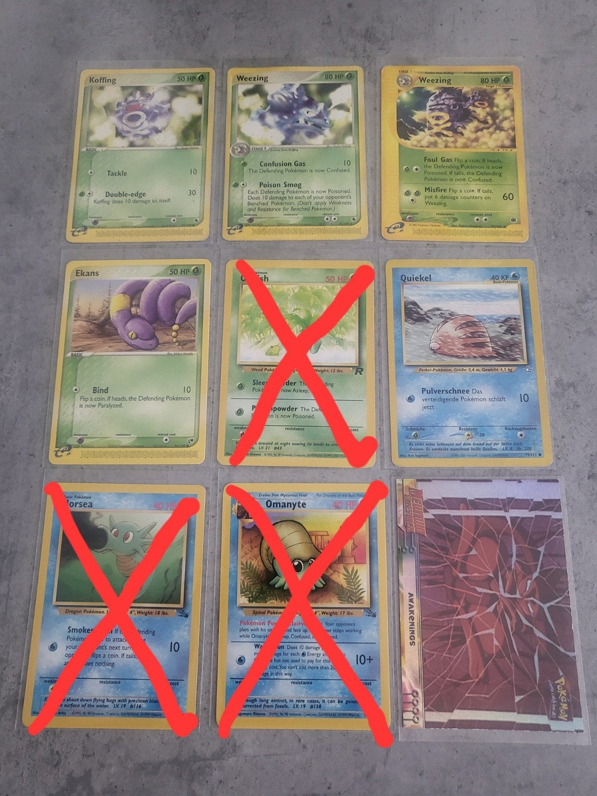 pokémon 6 kaarten mix, Ophalen of Verzenden