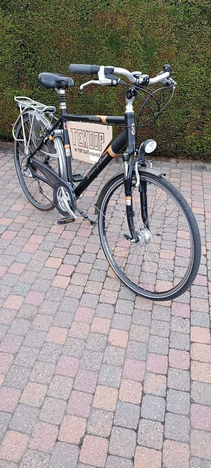Herenfiets, Fietsen en Brommers, Ophalen, Zo goed als nieuw, Versnellingen
