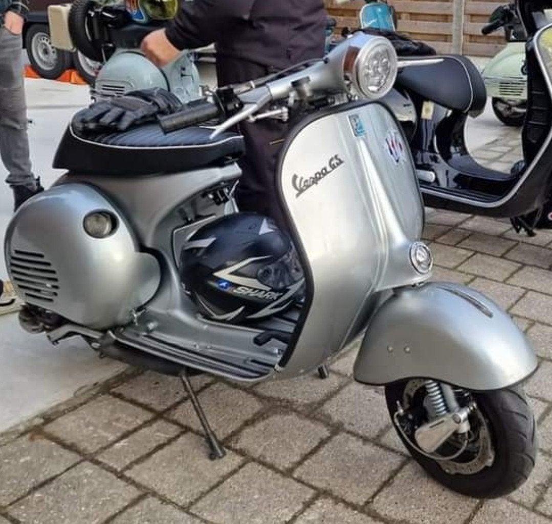 Italiaanse Vespa GS150 1958 (252cc Quattrini reedvalve), Fietsen en Brommers, Ophalen, Tweetakt, Overige modellen, Zo goed als nieuw