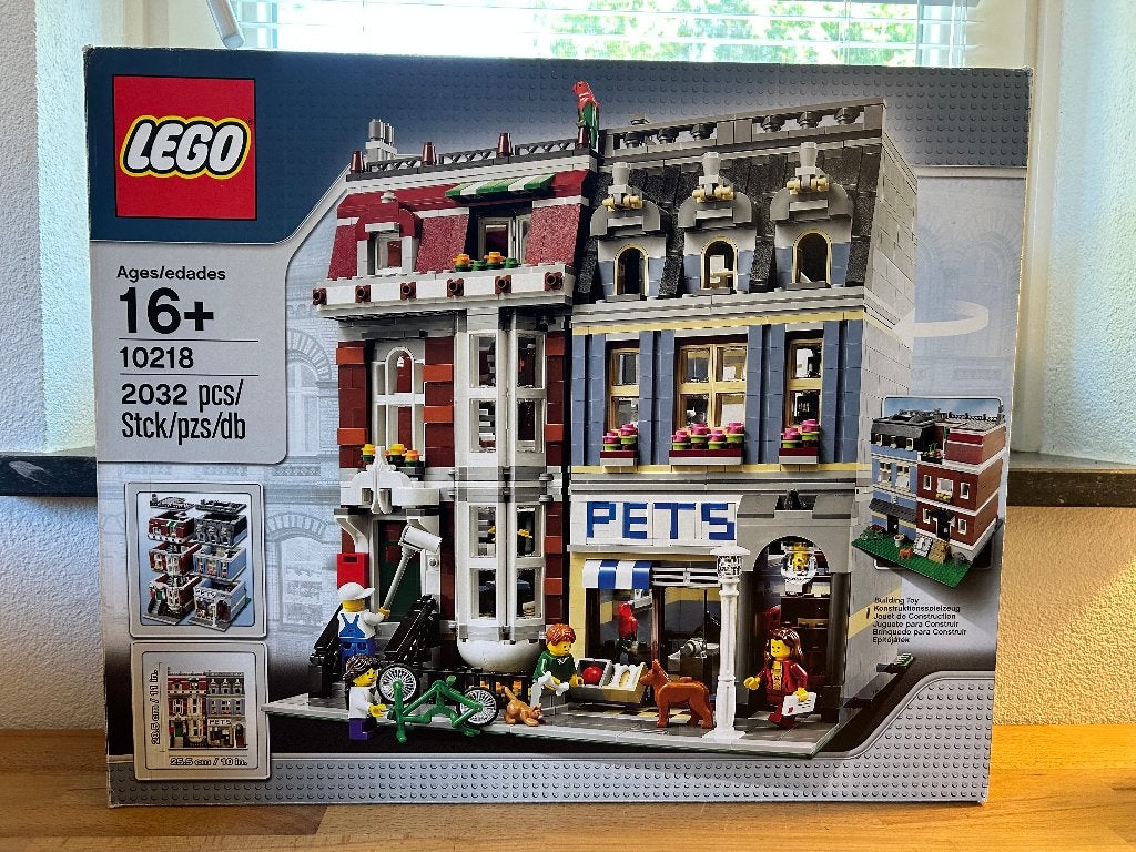 Lego Creator Expert Modular 10218 - Pet Shop, Kinderen en Baby's, Speelgoed | Duplo en Lego, Lego, Ophalen of Verzenden, Zo goed als nieuw