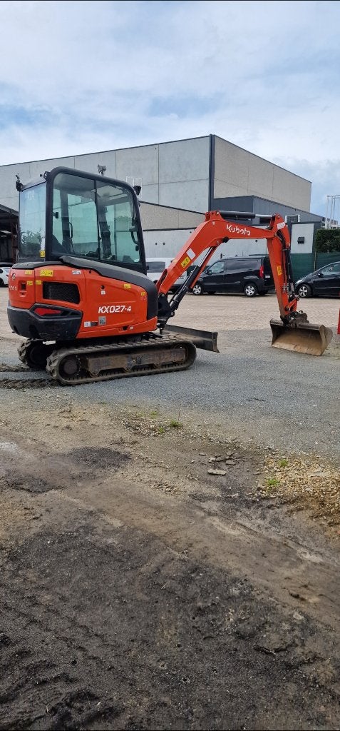 Kubota KX027-4 K bouwjaar 2021, Zakelijke goederen, Machines en Bouw | Kranen en Graafmachines, Ophalen of Verzenden