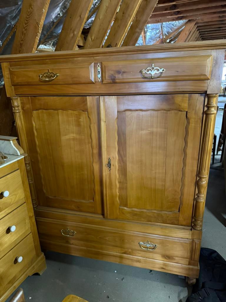 Meuble bonheur du jour merisier, Enlèvement