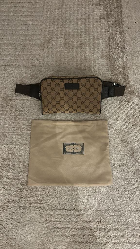Beige vierkante tas van Gucci, Handtassen en Accessoires, Tassen | Schoudertassen, Ophalen, Nieuw, Beige, Leer