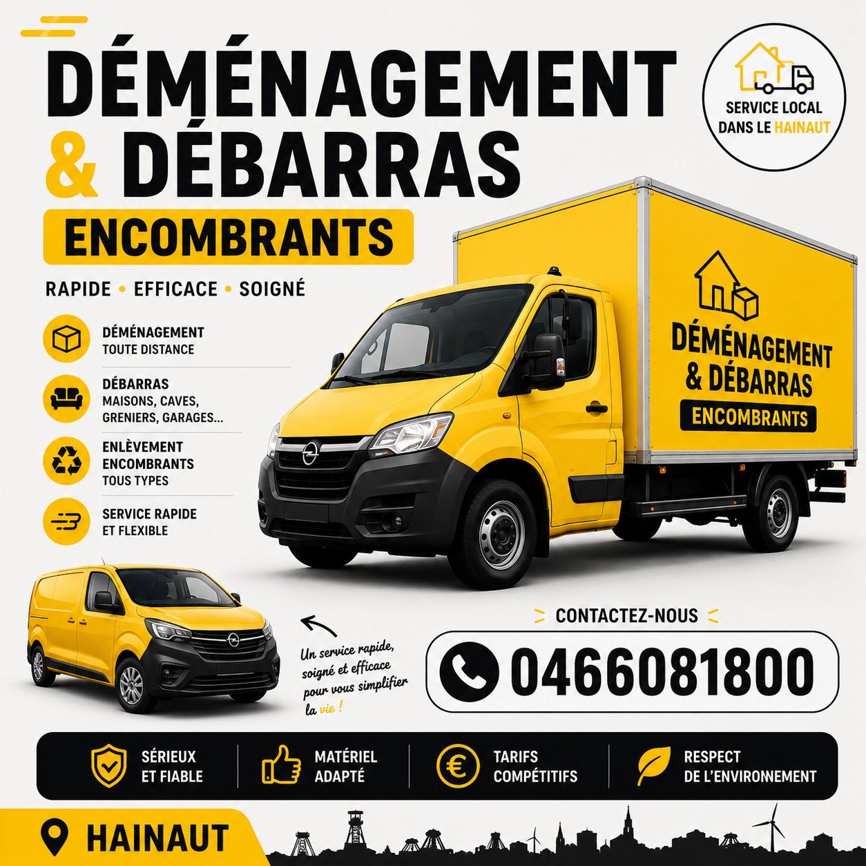 Déménagement et debarras encombrants., Services & Professionnels