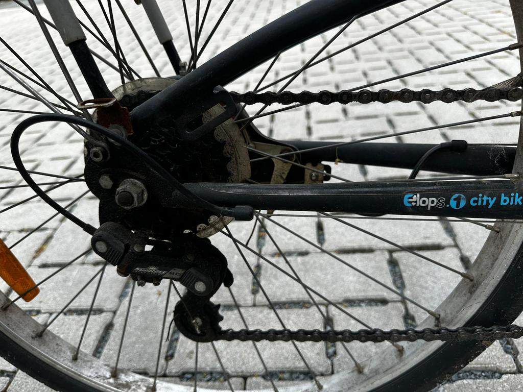 Vélo Btwin Decathlon - Vélo de ville Elops 1, 26 pouces, Enlèvement ou Envoi, Frein à tambour, Moins de 10 vitesses