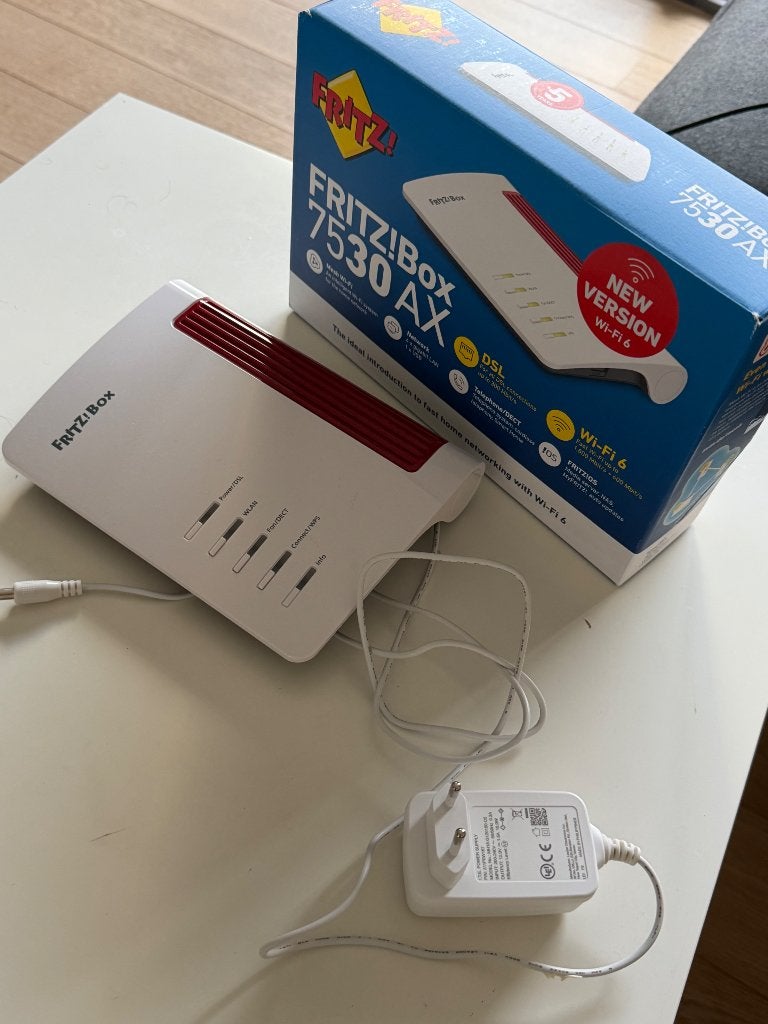 Routeur Fritzbox 7530AX, Ophalen of Verzenden, Zo goed als nieuw, Router, AVM FRITZ!Box