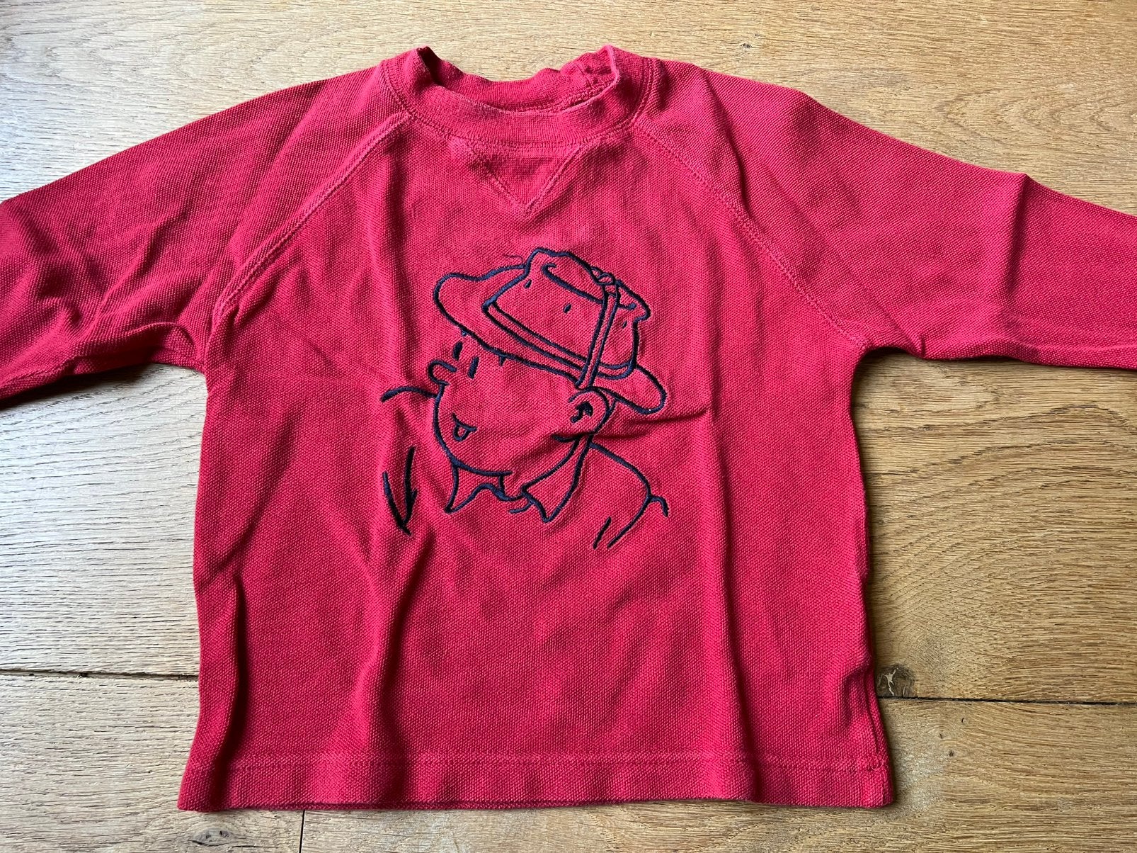 Tintin 4 jaar, Kinderen en Baby's, Kinderkleding | Maat 104, Ophalen, Gebruikt, Jongen, Shirt of Longsleeve