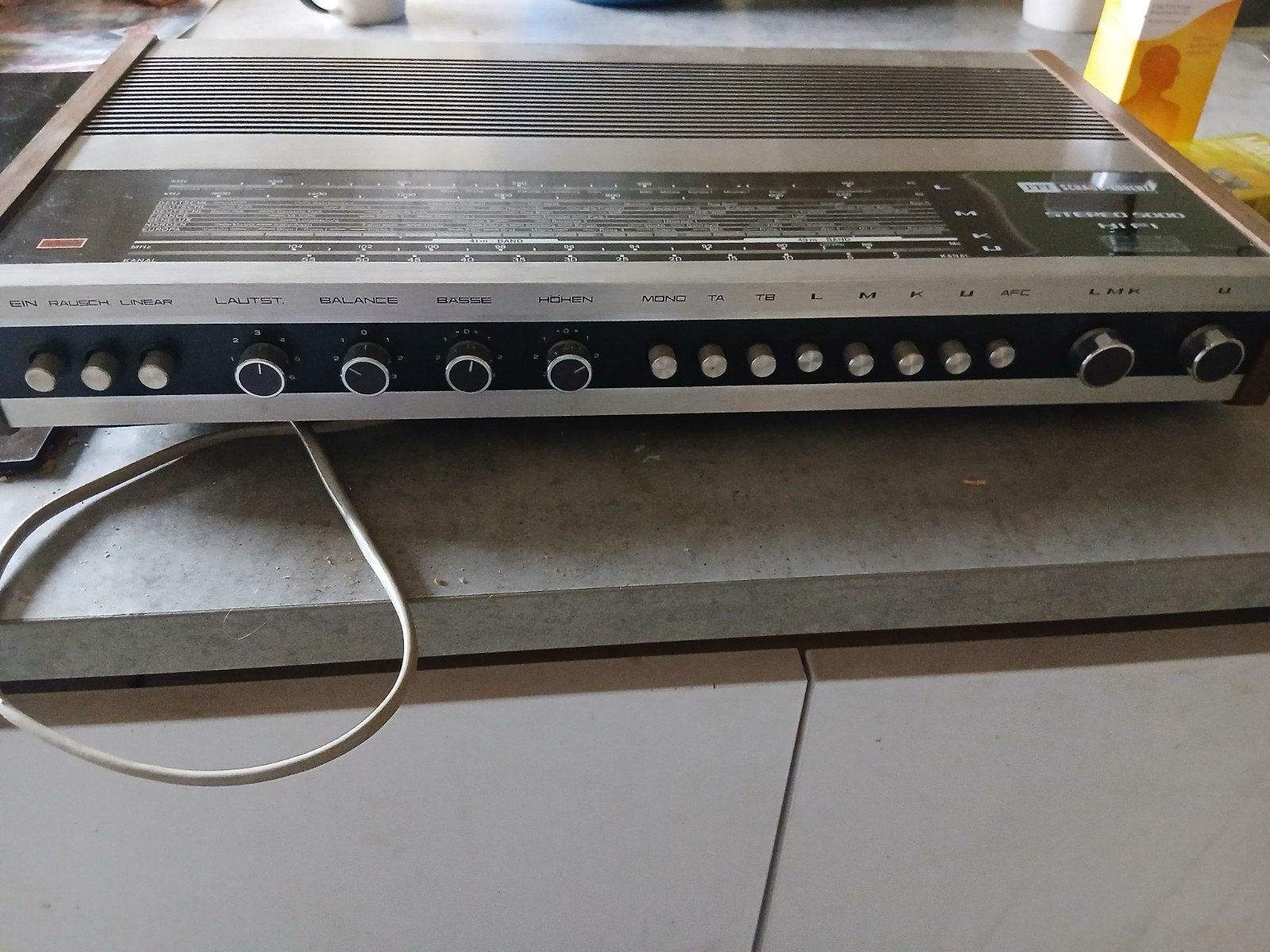 Vintage ITT Stereo 5000 HiFi Versterker / Radio, Ophalen, Stereo