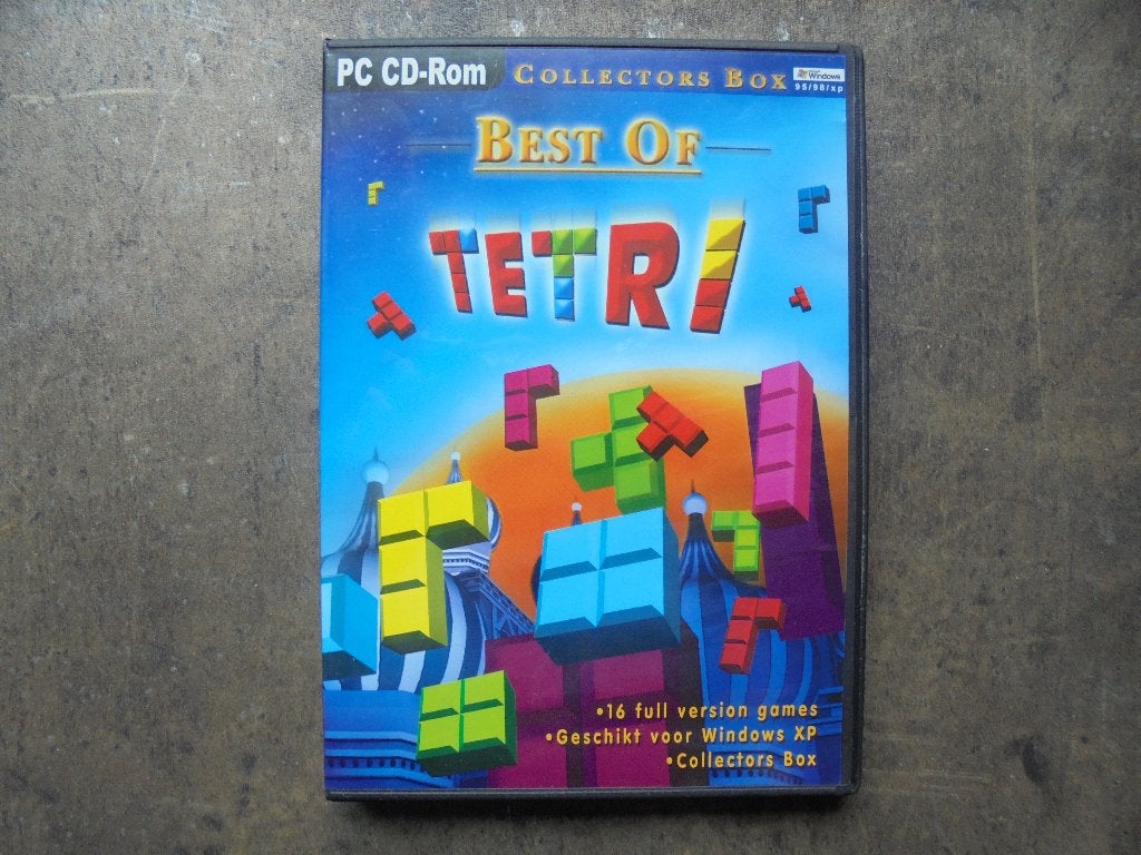 Best Of Tetri voor PC (zie foto's), Consoles de jeu & Jeux vidéo, Jeux | PC, Enlèvement ou Envoi, 1 joueur, Utilisé, À partir de 3 ans
