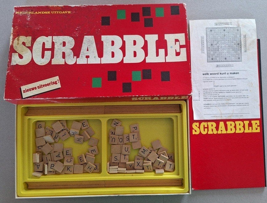Gezelschapsspel Scrabble, Ophalen, Gebruikt, Overig