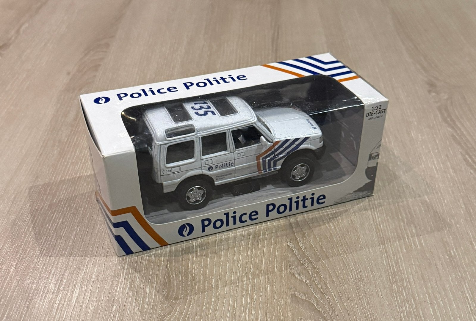Politiewagen, Hobby en Vrije tijd, Modelauto's | 1:24, Ophalen, Nieuw
