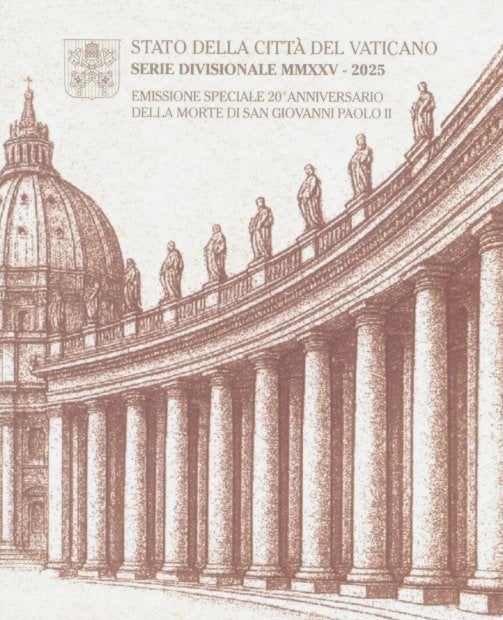 Set de bus de la Cité du Vatican 2025 avec 5 euros, Enlèvement ou Envoi, Vatican, 5 euros