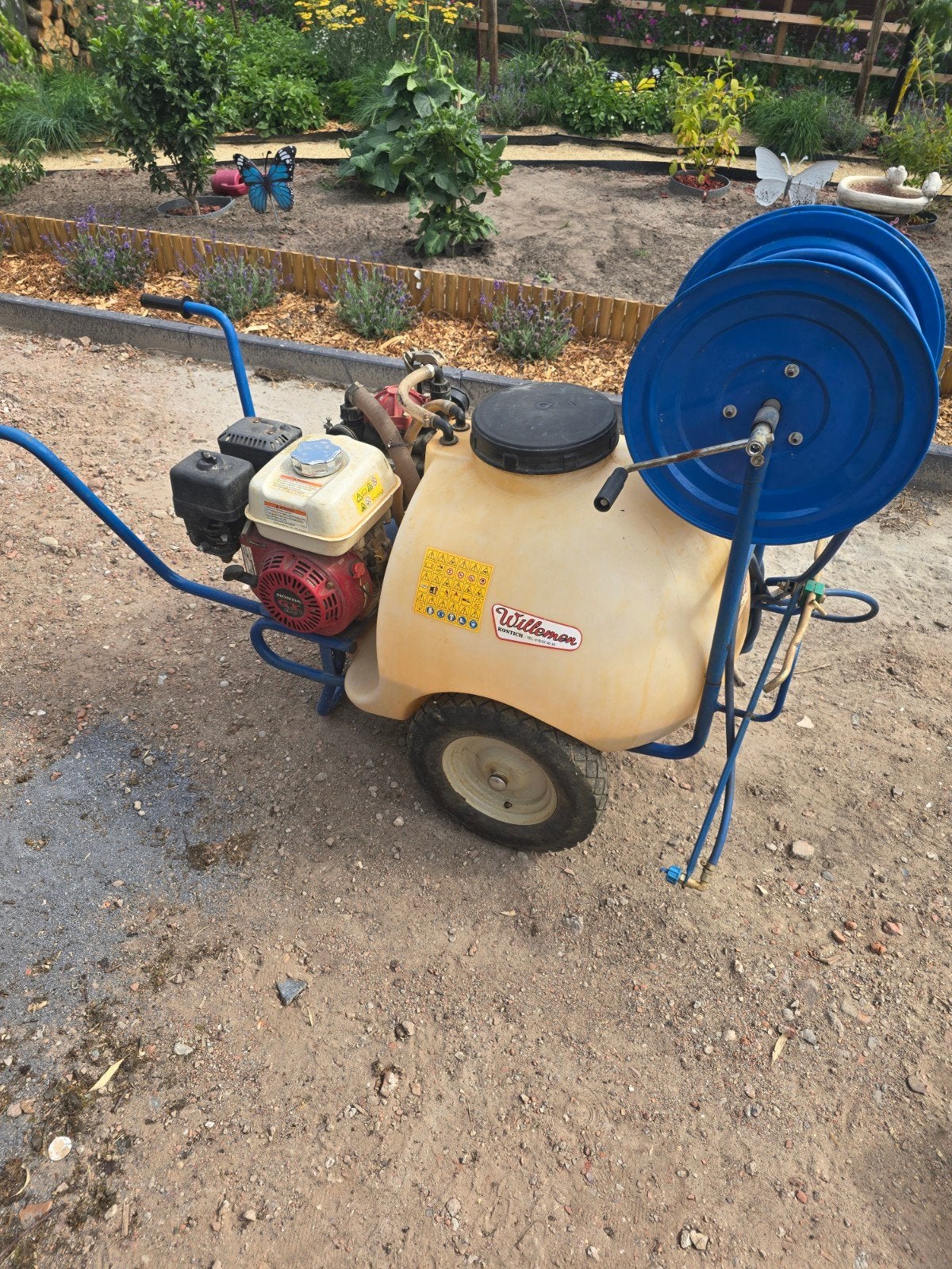 Sproeivat mat honda gx 160 motor., Tuin en Terras, Ophalen
