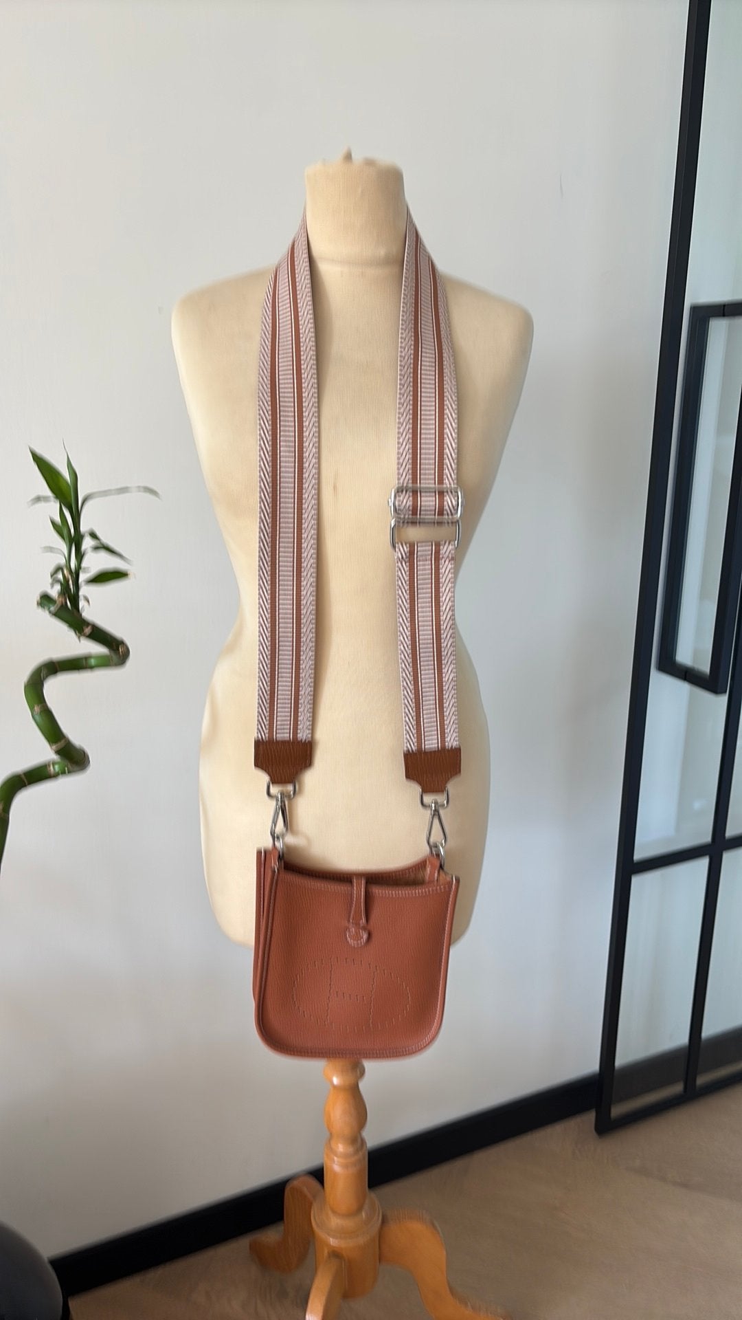 Crossbody handtas, Ophalen, Zo goed als nieuw, Leer