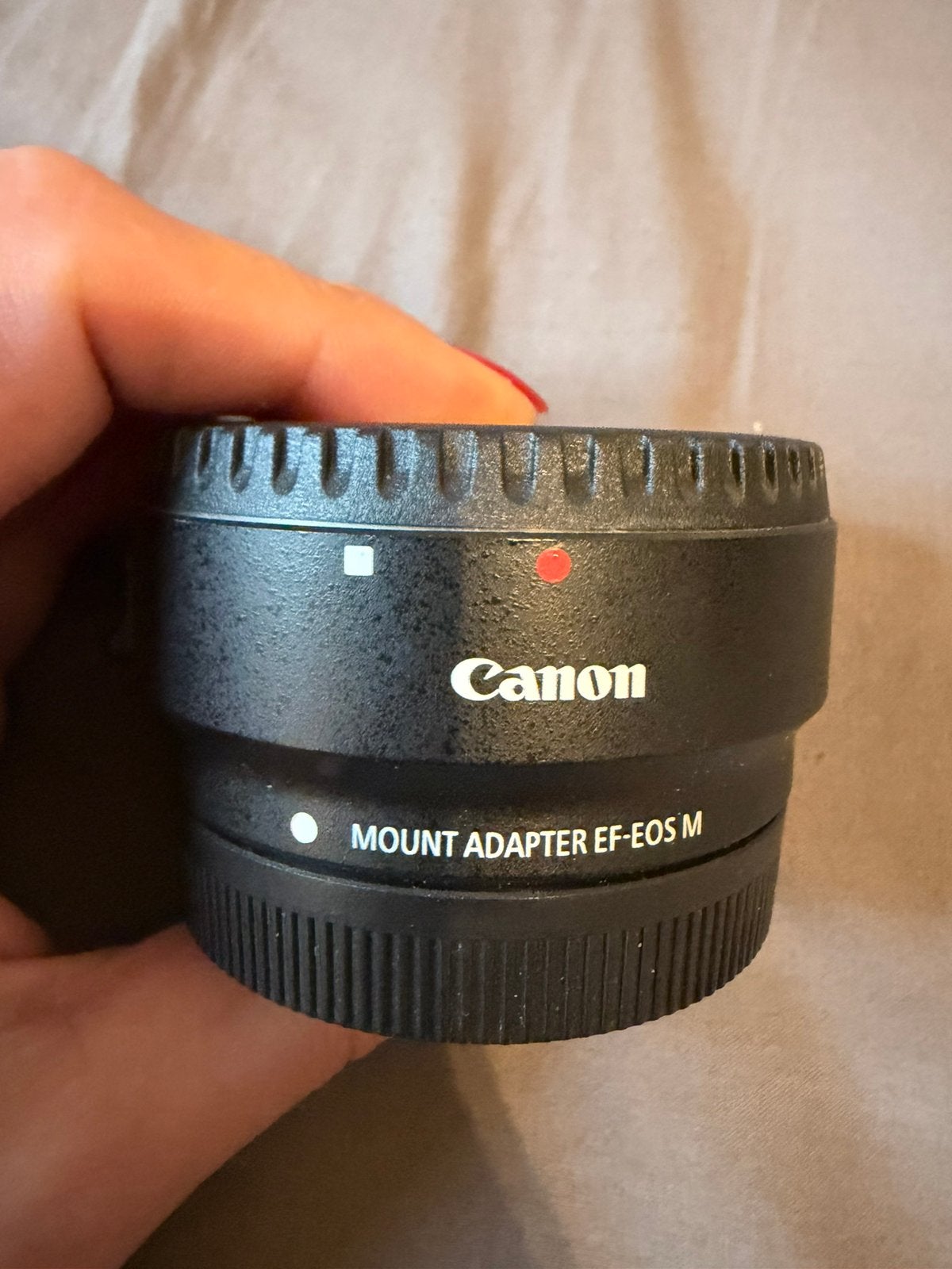 Canon adapter EF-EOS M, Ophalen of Verzenden, Zo goed als nieuw